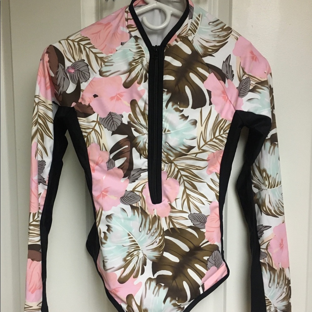 New swimsuit/rash guard.
